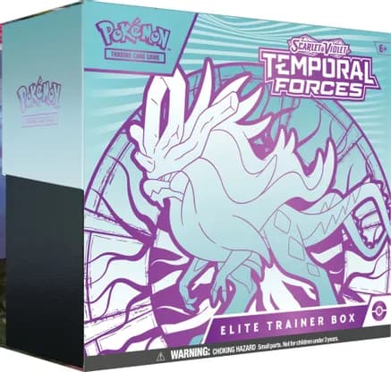 Temporal Forces Elite Trainer Box [Walking Wake] — sealed Pokémon TCG product