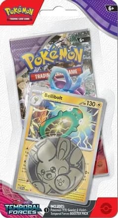 Temporal Forces Single Pack Blister [Bellibolt] — sealed Pokémon TCG product