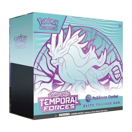 Temporal Forces Pokemon Center Elite Trainer Box (Exclusive) [Walking Wake] — sealed Pokémon TCG product