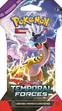 Temporal Forces Sleeved Booster Pack — sealed Pokémon TCG product