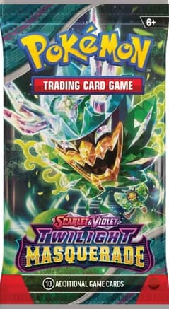 Twilight Masquerade Booster Pack — sealed Pokémon TCG product
