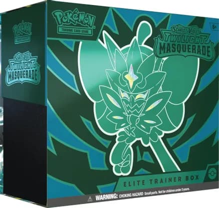 Twilight Masquerade Elite Trainer Box — sealed Pokémon TCG product
