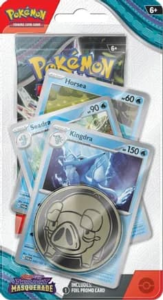 Twilight Masquerade Premium Checklane Blister [Horsea] — sealed Pokémon TCG product