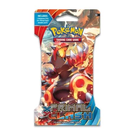 XY - Primal Clash Sleeved Booster Pack — sealed Pokémon TCG product