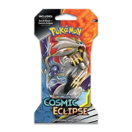 SM - Cosmic Eclipse Sleeved Booster Pack — sealed Pokémon TCG product