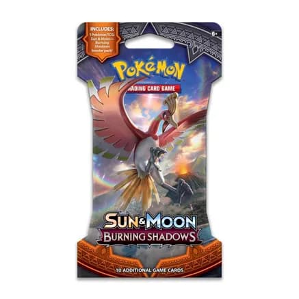 Burning Shadows Sleeved Booster Pack — sealed Pokémon TCG product