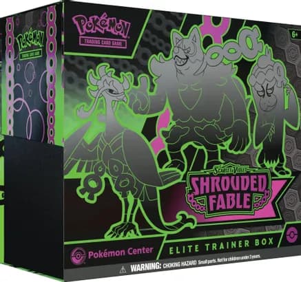 Shrouded Fable Pokemon Center Elite Trainer Box (Exclusive) — sealed Pokémon TCG product
