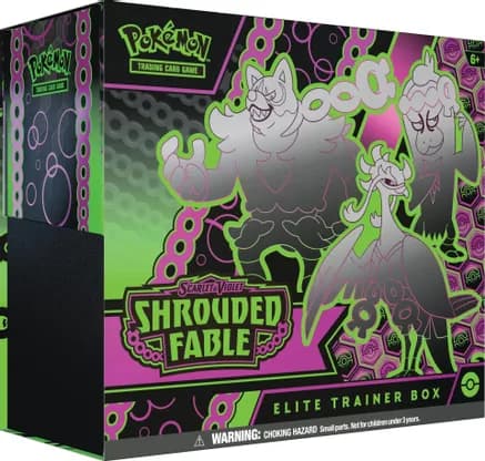 Shrouded Fable Elite Trainer Box — sealed Pokémon TCG product