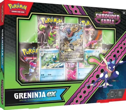 Greninja ex Special Illustration Collection — sealed Pokémon TCG product