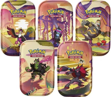 Shrouded Fable Mini Tin [Set of 5] — sealed Pokémon TCG product