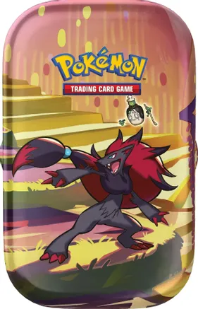 Shrouded Fable Mini Tin (Zoroark) — sealed Pokémon TCG product