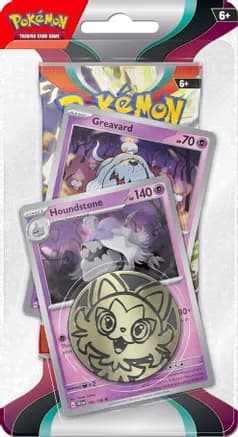 Obsidian Flames Single Blister Pack [Houndstone] — sealed Pokémon TCG product