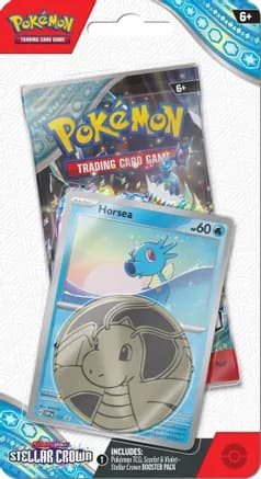 Stellar Crown Single Pack Blister [Horsea] — sealed Pokémon TCG product