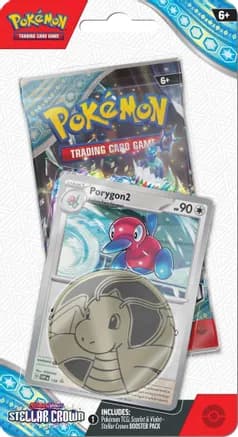 Stellar Crown Single Pack Blister [Porygon2] — sealed Pokémon TCG product