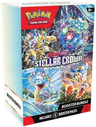Stellar Crown Booster Bundle — sealed Pokémon TCG product