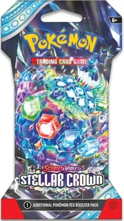 Stellar Crown Sleeved Booster Pack — sealed Pokémon TCG product