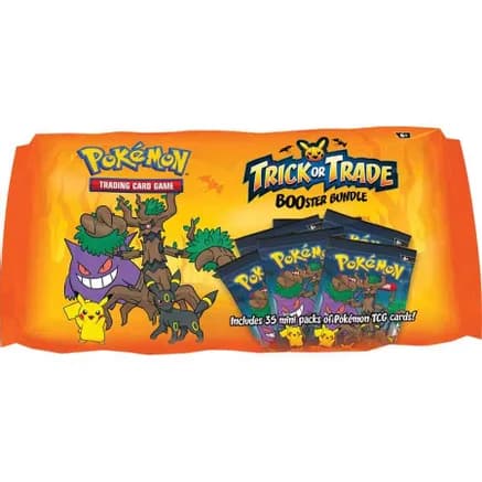 Trick or Trade BOOster Bundle 2024 (35 mini packs) — sealed Pokémon TCG product