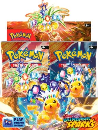 Surging Sparks Booster Box — sealed Pokémon TCG product