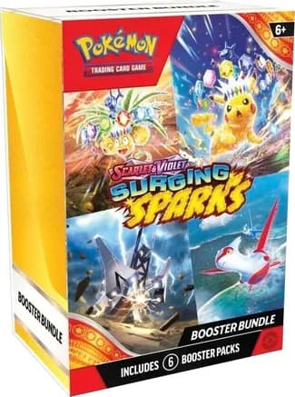 Surging Sparks Booster Bundle (LGS) — sealed Pokémon TCG product