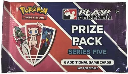 Play! Pokemon Prize Pack Series Five — sealed Pokémon TCG product
