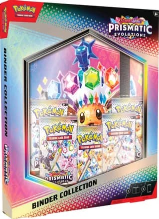 Prismatic Evolutions Binder Collection — sealed Pokémon TCG product