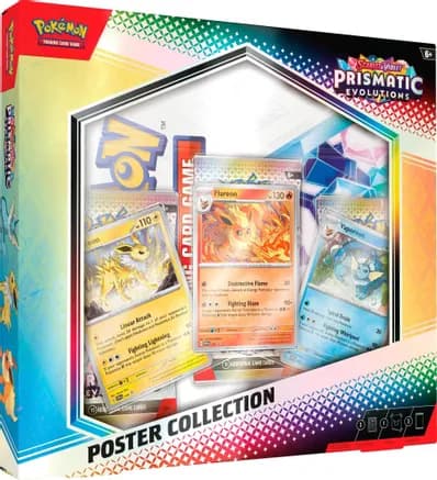 Prismatic Evolutions Poster Collection — sealed Pokémon TCG product