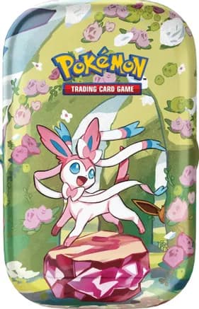 Prismatic Evolutions Mini Tin [Sylveon] — sealed Pokémon TCG product