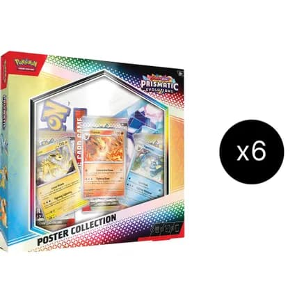 Prismatic Evolutions Poster Collection Case — sealed Pokémon TCG product