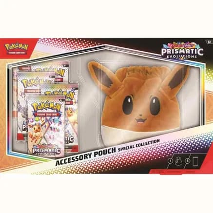 Prismatic Evolutions Accessory Pouch Special Collection — sealed Pokémon TCG product