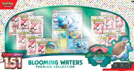 Blooming Waters Premium Collection — sealed Pokémon TCG product