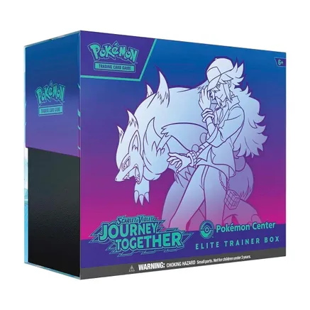 Journey Together Pokemon Center Elite Trainer Box (Exclusive) — sealed Pokémon TCG product