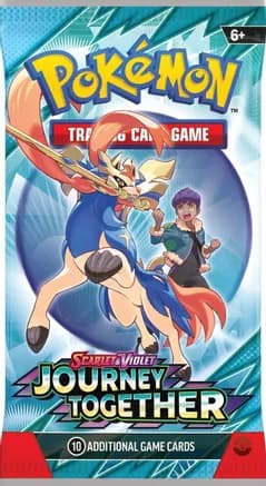 Journey Together Booster Pack — sealed Pokémon TCG product