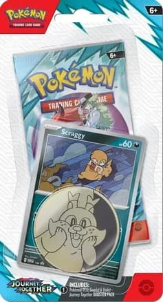 Journey Together Single Pack Blister [Scraggy] — sealed Pokémon TCG product