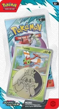 Journey Together Single Pack Blister [Yanma] — sealed Pokémon TCG product