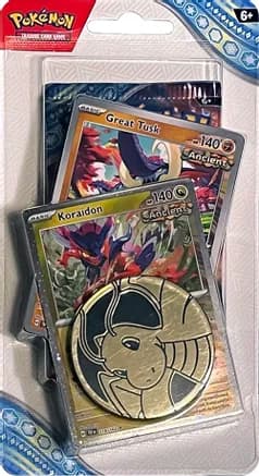 Stellar Crown Premium Checklane Blister [Koraidon] — sealed Pokémon TCG product