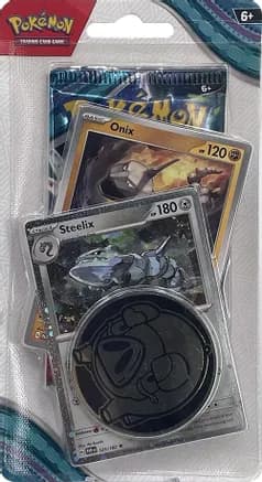 Twilight Masquerade Premium Checklane Blister [Steelix] — sealed Pokémon TCG product