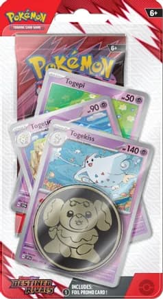 Destined Rivals Premium Checklane Blister [Togekiss] — sealed Pokémon TCG product