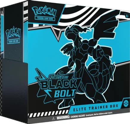 Black Bolt Elite Trainer Box — sealed Pokémon TCG product
