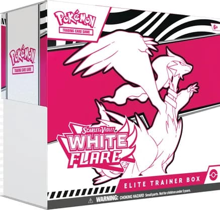 White Flare Elite Trainer Box — sealed Pokémon TCG product