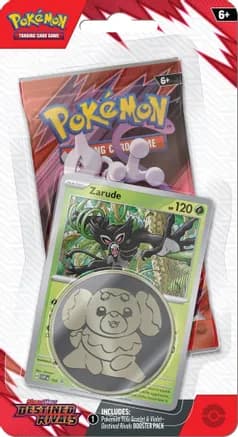 Destined Rivals Single Pack Blister [Zarude] — sealed Pokémon TCG product