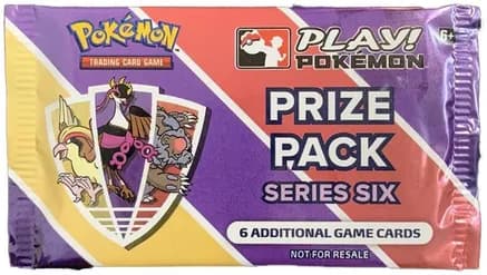 Play! Pokemon Prize Pack Series Six — sealed Pokémon TCG product
