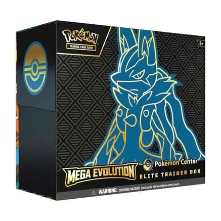 Mega Evolution Pokemon Center Elite Trainer Box (Exclusive) [Mega Lucario] — sealed Pokémon TCG product