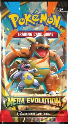Mega Evolution Booster Pack — sealed Pokémon TCG product