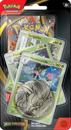Mega Evolution Premium Checklane Blister [Meowscarada] — sealed Pokémon TCG product