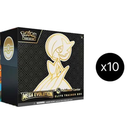 Mega Evolution Elite Trainer Box Case — sealed Pokémon TCG product
