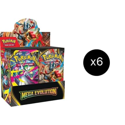 Mega Evolution Booster Box Case — sealed Pokémon TCG product