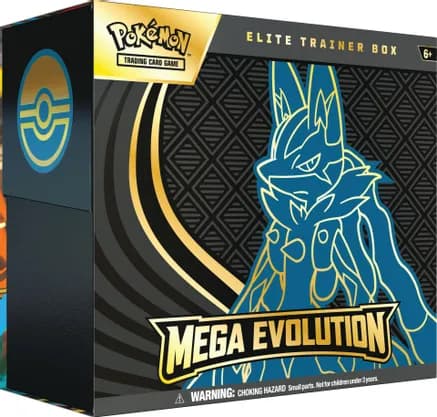 Mega Evolution Elite Trainer Box [Mega Lucario] — sealed Pokémon TCG product