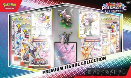 Prismatic Evolutions Premium Figure Collection — sealed Pokémon TCG product