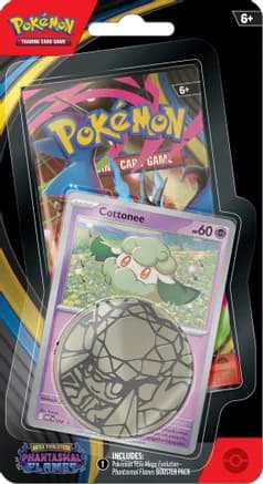 Phantasmal Flames Single Pack Blister [Cottonee] — sealed Pokémon TCG product