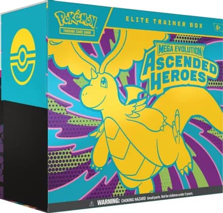 Ascended Heroes Elite Trainer Box — sealed Pokémon TCG product
